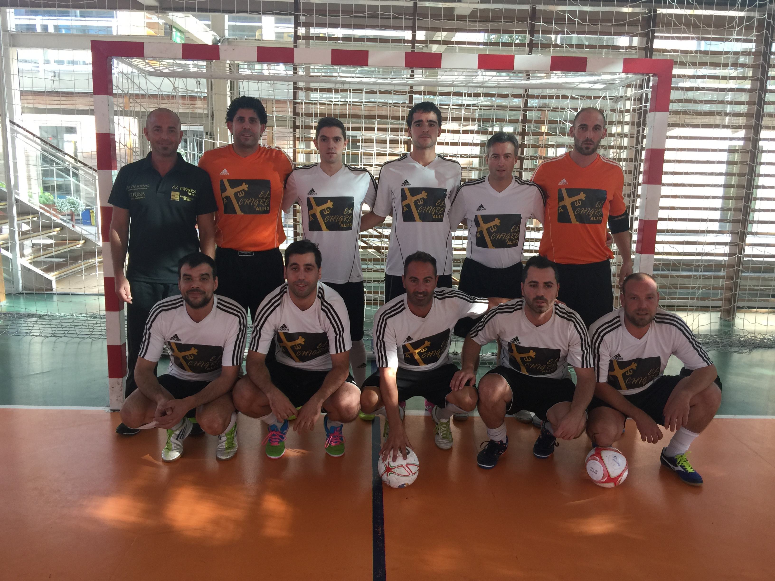 Futsal Chigre Ali13, único equipo que logra vencer al club de Argentina Velocidad y Resistencia, en su gira por Europa.